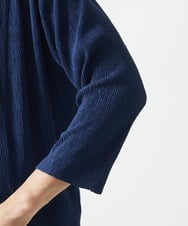 MKCGC03080 MK MICHEL KLEIN HOMME(MKミッシェルクランオム) 【洗える】 シフォンヨウリュウカーディガン ブルー