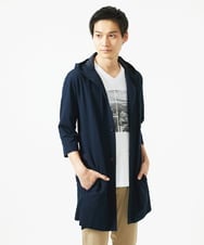 MKCGC32130 MK MICHEL KLEIN HOMME(MKミッシェルクランオム) コーディガン / ストライプサッカー　 ネイビー