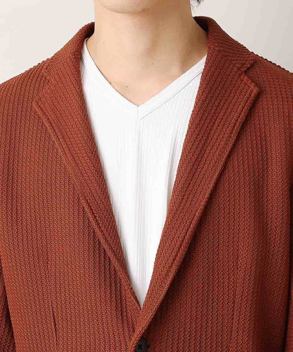 MKCGM54130 MK MICHEL KLEIN HOMME(MKミッシェルクランオム) ウィッカーバスケット／カットジャケット オレンジ(15)