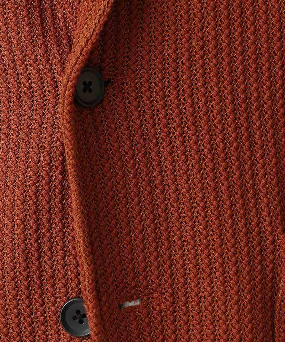 MKCGM54130 MK MICHEL KLEIN HOMME(MKミッシェルクランオム) ウィッカーバスケット／カットジャケット オレンジ(15)