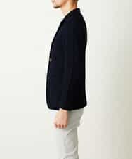 MKCGM54130 MK MICHEL KLEIN HOMME(MKミッシェルクランオム) ウィッカーバスケット／カットジャケット ネイビー(57)