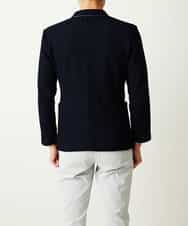 MKCGM54130 MK MICHEL KLEIN HOMME(MKミッシェルクランオム) ウィッカーバスケット／カットジャケット ネイビー(57)