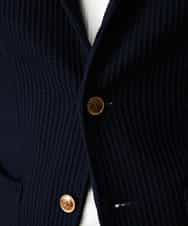 MKCGM54130 MK MICHEL KLEIN HOMME(MKミッシェルクランオム) ウィッカーバスケット／カットジャケット ネイビー(57)