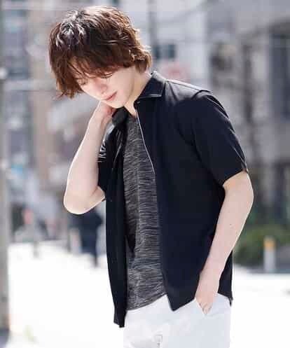 MKCGM80089 MK MICHEL KLEIN HOMME 【涼しい/吸水速乾】クールリサイクルポリシャツ