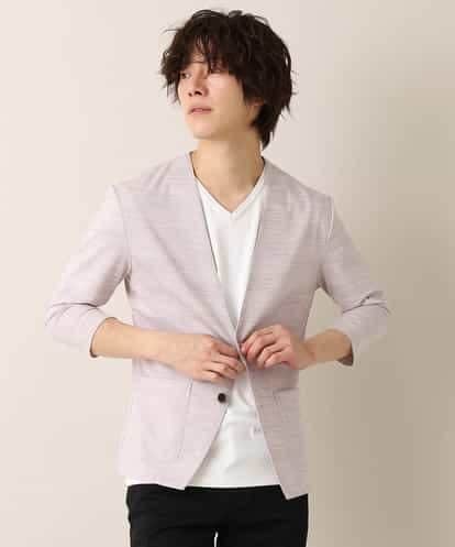 MKCGO13089 MK MICHEL KLEIN HOMME 【夏の涼羽織り】エアーメランジカーディガン