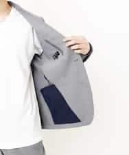 MKCGP65180 MK MICHEL KLEIN HOMME(MKミッシェルクランオム) リネンドビージャケット ブルー