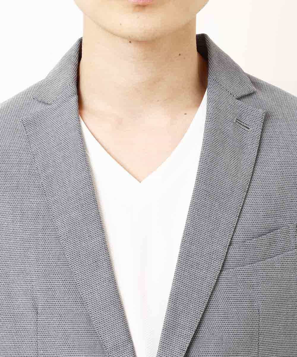 MKCGP65180 MK MICHEL KLEIN HOMME(MKミッシェルクランオム) リネンドビージャケット ブルー
