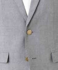 MKCGP65180 MK MICHEL KLEIN HOMME(MKミッシェルクランオム) リネンドビージャケット ブルー