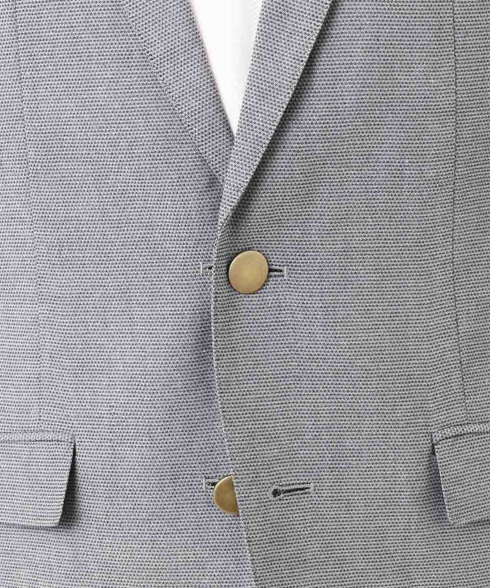 MKCGP65180 MK MICHEL KLEIN HOMME(MKミッシェルクランオム) リネンドビージャケット ブルー
