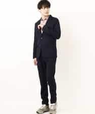 MKCGP65180 MK MICHEL KLEIN HOMME(MKミッシェルクランオム) リネンドビージャケット ネイビー