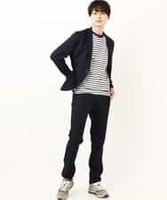 MKCGP65180 MK MICHEL KLEIN HOMME(MKミッシェルクランオム) リネンドビージャケット ネイビー