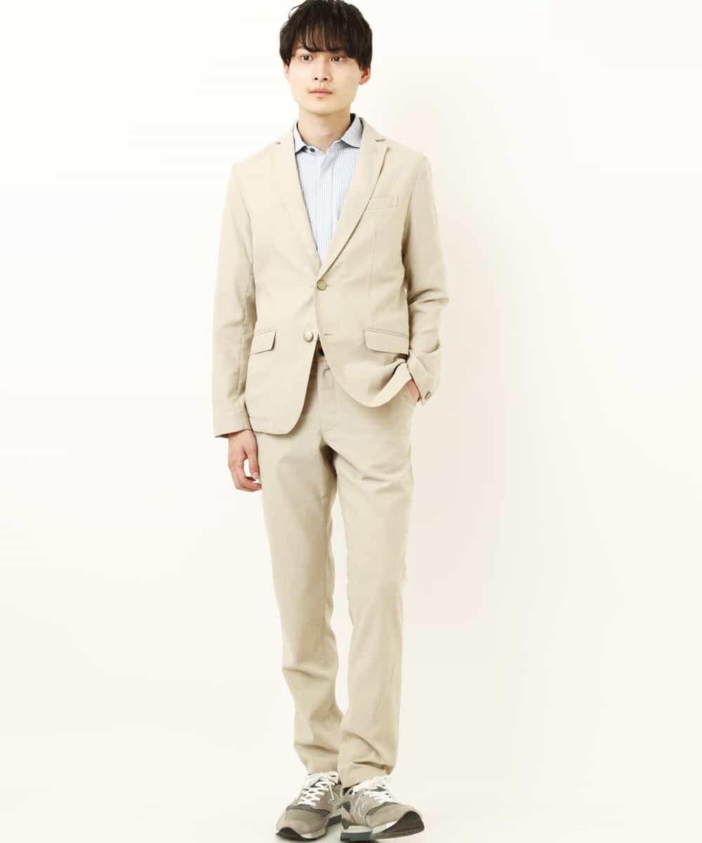 MKCGP65180 MK MICHEL KLEIN HOMME(MKミッシェルクランオム) リネンドビージャケット ベージュ