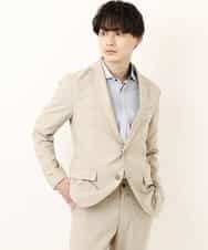 MKCGP65180 MK MICHEL KLEIN HOMME(MKミッシェルクランオム) リネンドビージャケット ベージュ