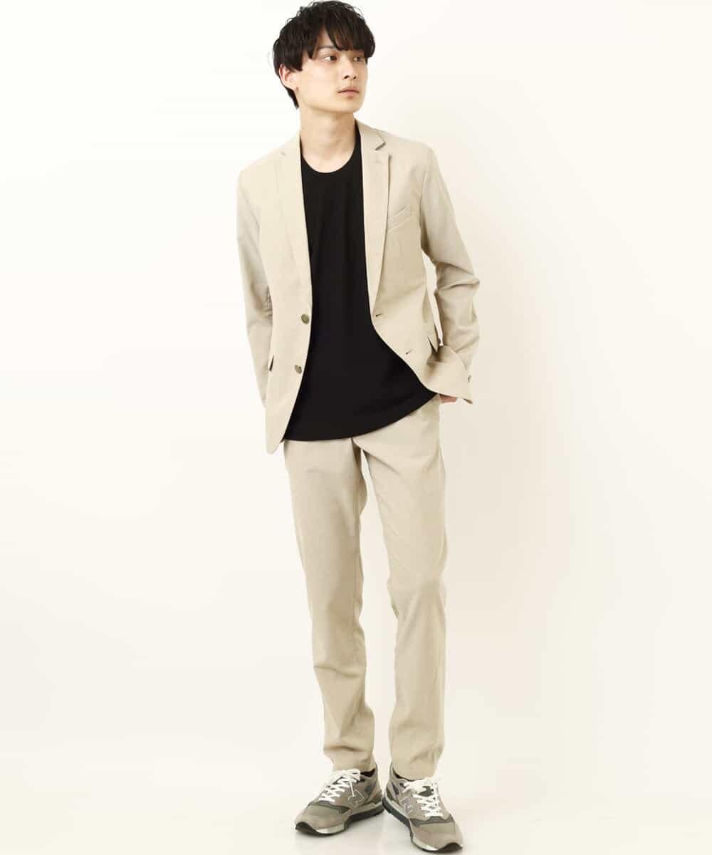MKCGP65180 MK MICHEL KLEIN HOMME(MKミッシェルクランオム) リネンドビージャケット ベージュ