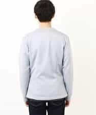 MKCGR21090 MK MICHEL KLEIN HOMME(MKミッシェルクランオム) ノーカラージャケット ライトブルー