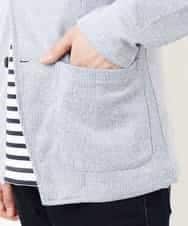 MKCGR21090 MK MICHEL KLEIN HOMME(MKミッシェルクランオム) ノーカラージャケット ライトブルー