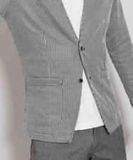MKCGR21090 MK MICHEL KLEIN HOMME(MKミッシェルクランオム) ノーカラージャケット ブラック