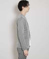 MKCGR21090 MK MICHEL KLEIN HOMME(MKミッシェルクランオム) ノーカラージャケット ブラック