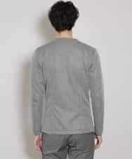 MKCGR21090 MK MICHEL KLEIN HOMME(MKミッシェルクランオム) ノーカラージャケット ブラック