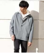 MKCGR31130 MK MICHEL KLEIN HOMME(MKミッシェルクランオム) シャツジャケット グリーン