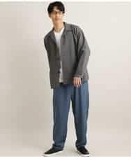 MKCGR31130 MK MICHEL KLEIN HOMME(MKミッシェルクランオム) シャツジャケット グレー