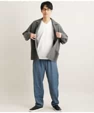 MKCGR31130 MK MICHEL KLEIN HOMME(MKミッシェルクランオム) シャツジャケット グレー