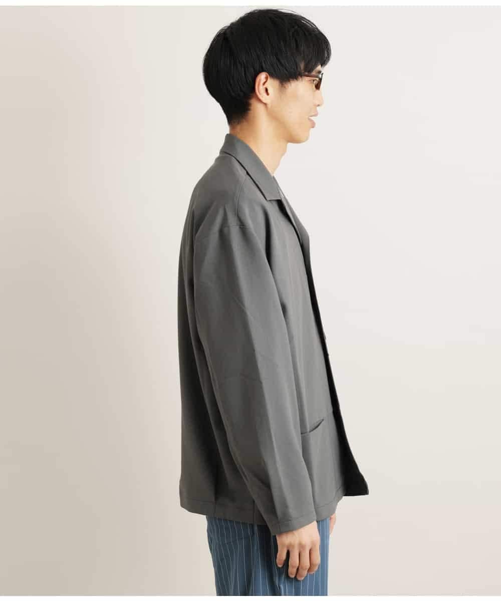 MKCGR31130 MK MICHEL KLEIN HOMME(MKミッシェルクランオム) シャツジャケット グレー
