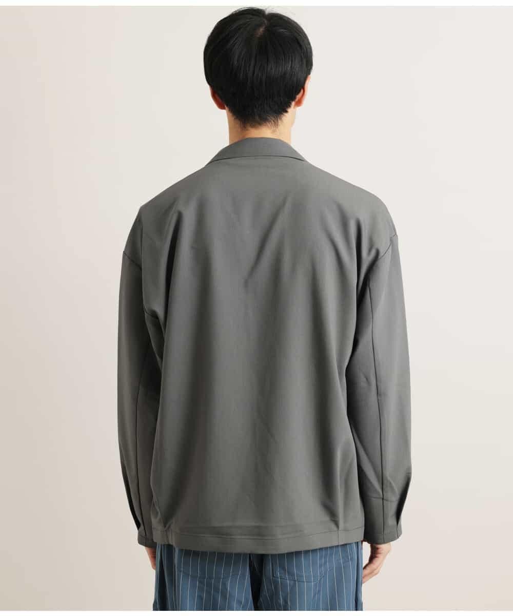 MKCGR31130 MK MICHEL KLEIN HOMME(MKミッシェルクランオム) シャツジャケット グレー