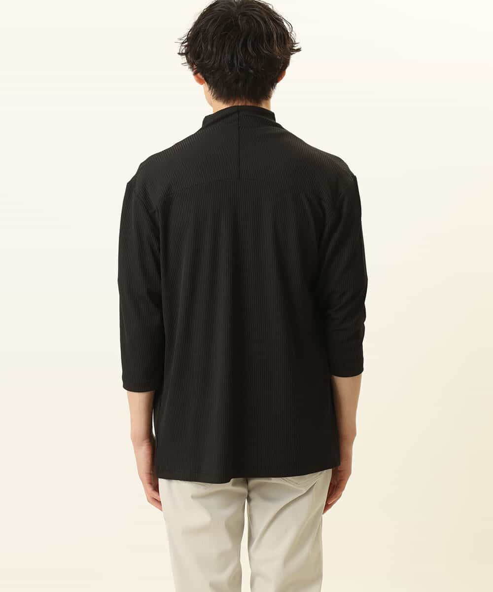 MKCGR33080 MK MICHEL KLEIN HOMME(MKミッシェルクランオム) 七分袖カーディガン ダークグレー