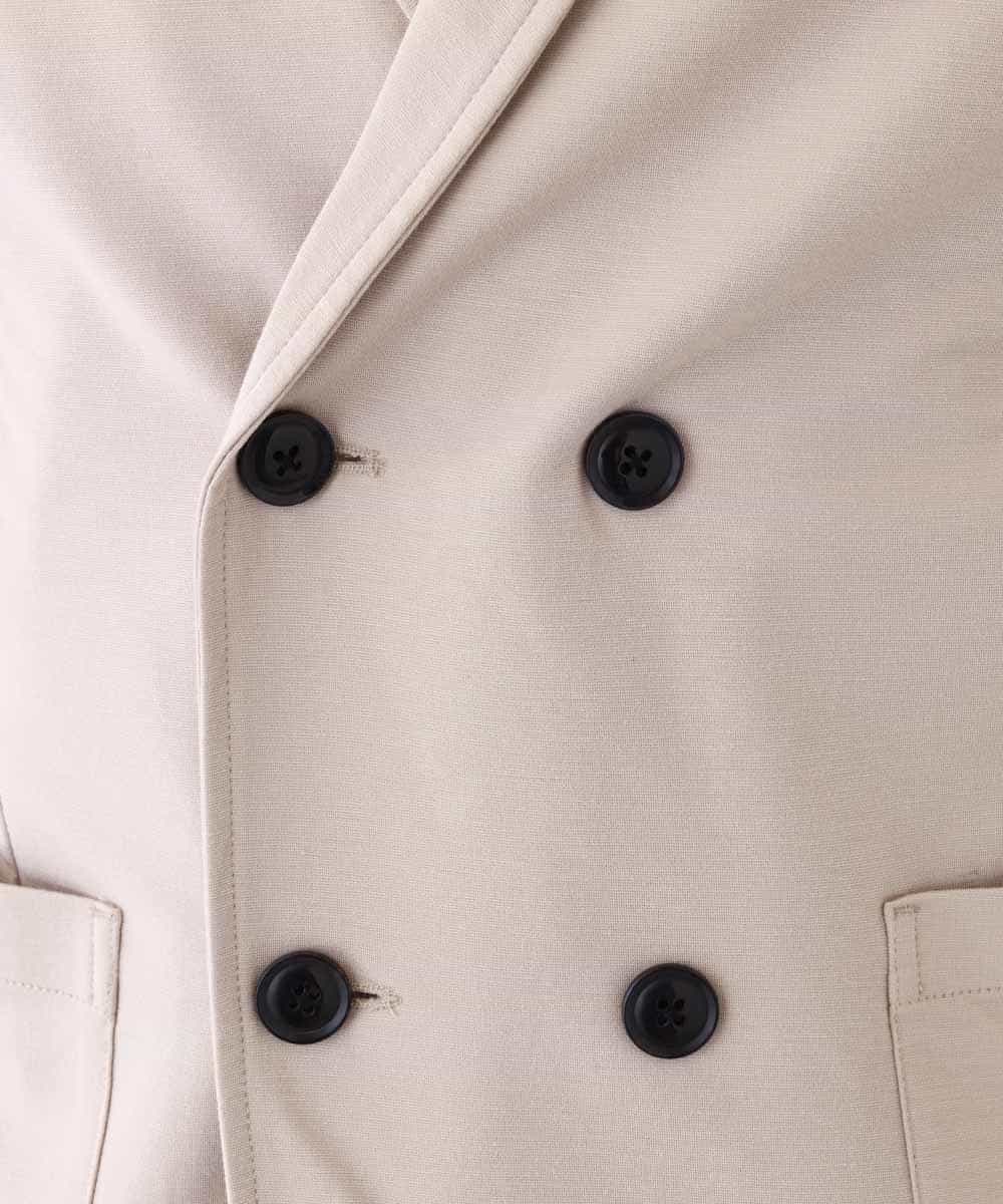 MKCGR39150 MK MICHEL KLEIN HOMME(MKミッシェルクランオム) ジャージーダブルジャケット ベージュ