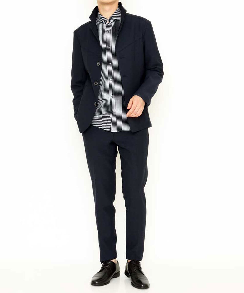 MKCGS60220 MK MICHEL KLEIN HOMME(MKミッシェルクランオム) ドライストレッチジャケット ネイビー(57)