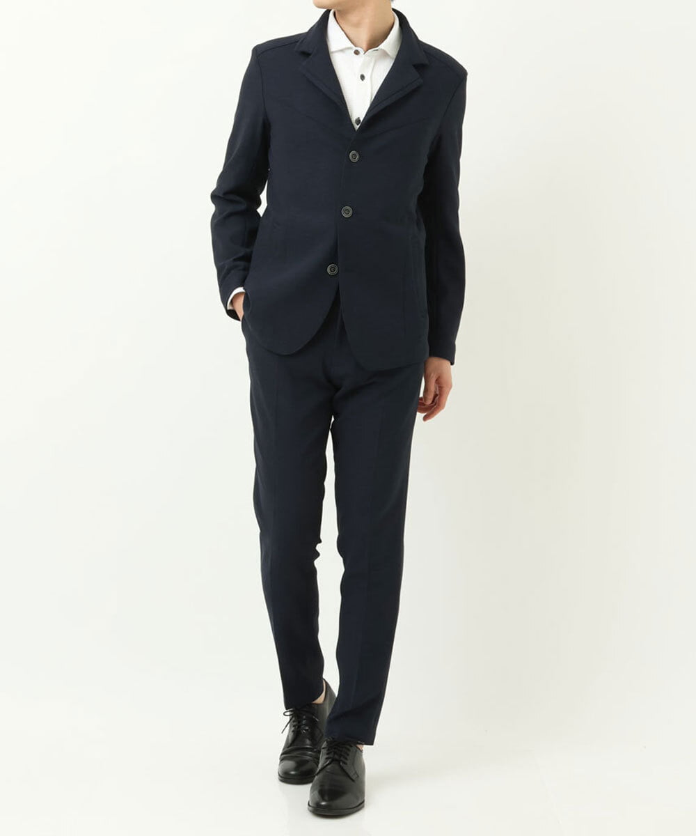 MKCGS60220 MK MICHEL KLEIN HOMME(MKミッシェルクランオム) ドライストレッチジャケット ネイビー(57)