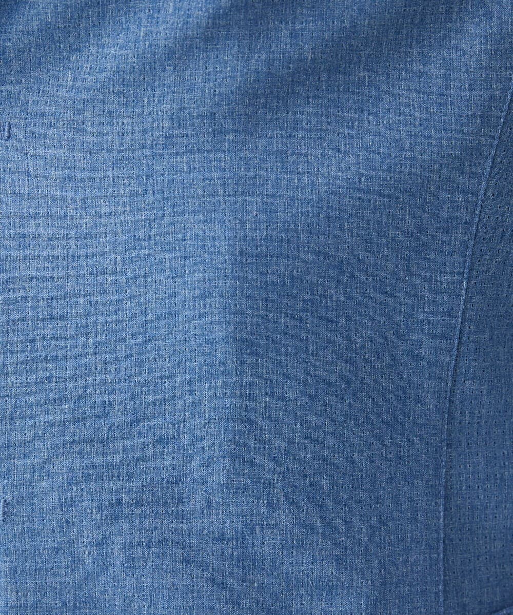 MKCGS65220 MK MICHEL KLEIN HOMME(MKミッシェルクランオム) 【DOT AIR】 2WAYメッシュジャケット ブルー(55)