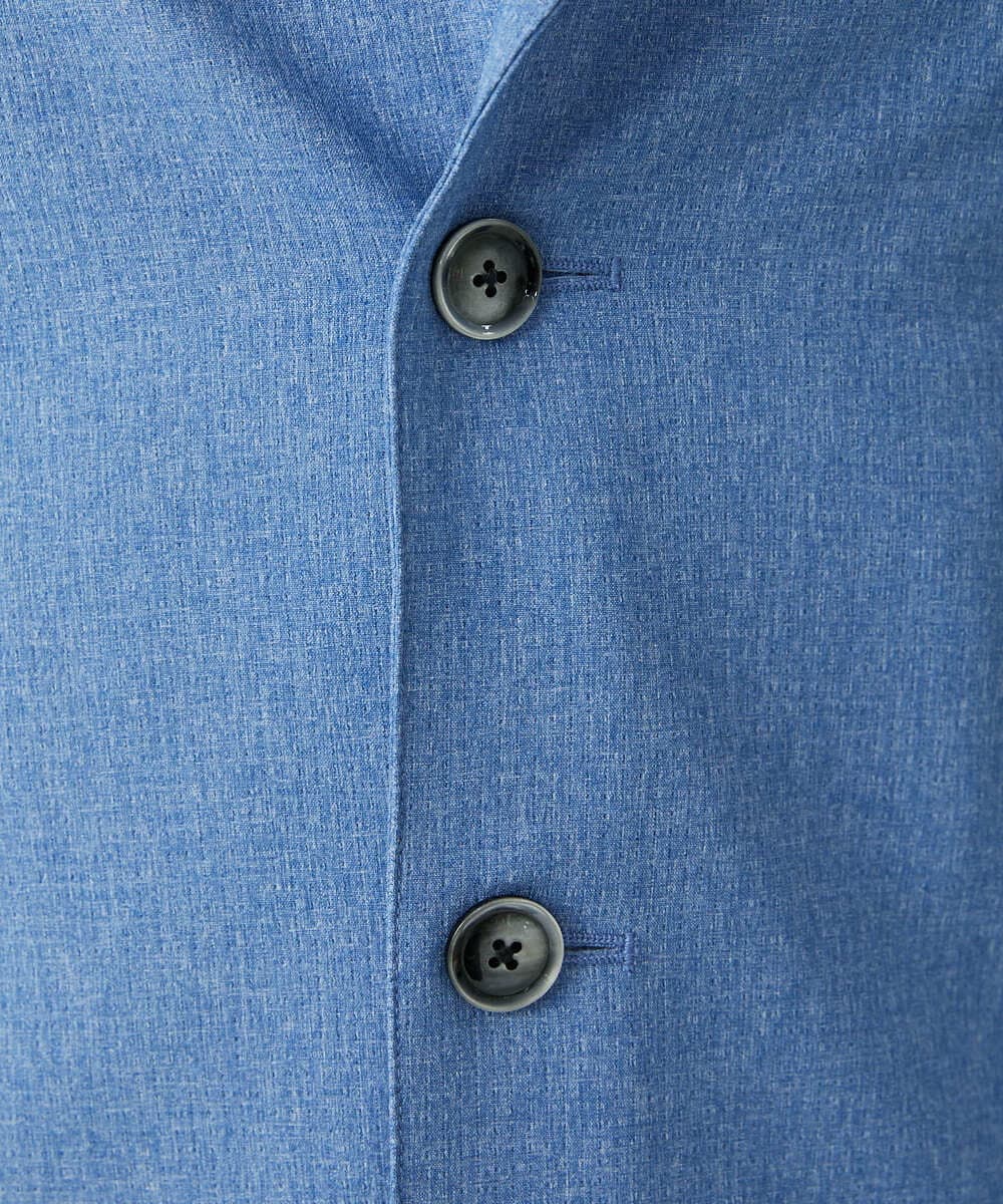 MKCGS65220 MK MICHEL KLEIN HOMME(MKミッシェルクランオム) 【DOT AIR】 2WAYメッシュジャケット ブルー(55)