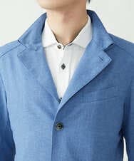 MKCGS65220 MK MICHEL KLEIN HOMME(MKミッシェルクランオム) 【DOT AIR】 2WAYメッシュジャケット ブルー(55)