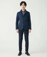 MKCGS65220 MK MICHEL KLEIN HOMME(MKミッシェルクランオム) 【DOT AIR】 2WAYメッシュジャケット ネイビー(57)
