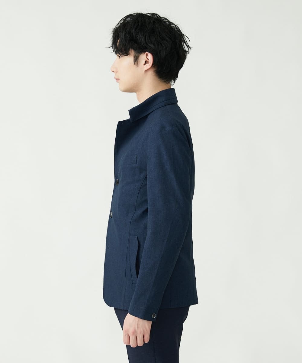 MKCGS65220 MK MICHEL KLEIN HOMME(MKミッシェルクランオム) 【DOT AIR】 2WAYメッシュジャケット ネイビー(57)