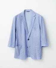 MKCGS67150 MK MICHEL KLEIN HOMME(MKミッシェルクランオム) シルケットジャケット ブルー(55)