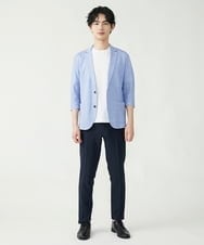 MKCGS67150 MK MICHEL KLEIN HOMME(MKミッシェルクランオム) シルケットジャケット ブルー(55)