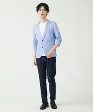 MKCGS67150 MK MICHEL KLEIN HOMME(MKミッシェルクランオム) シルケットジャケット ブルー(55)