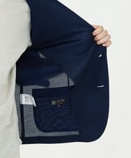 MKCGS67150 MK MICHEL KLEIN HOMME(MKミッシェルクランオム) シルケットジャケット ネイビー(57)