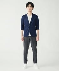MKCGS67150 MK MICHEL KLEIN HOMME(MKミッシェルクランオム) シルケットジャケット ネイビー(57)