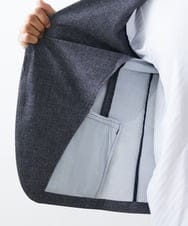 MKCGS70180 MK MICHEL KLEIN HOMME(MKミッシェルクランオム) ドライメッシュジャケット ダークグレー(93)