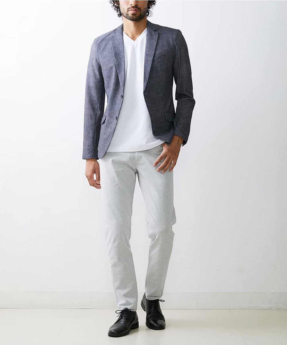 MKCGS70180 MK MICHEL KLEIN HOMME(MKミッシェルクランオム) ドライメッシュジャケット ダークグレー(93)