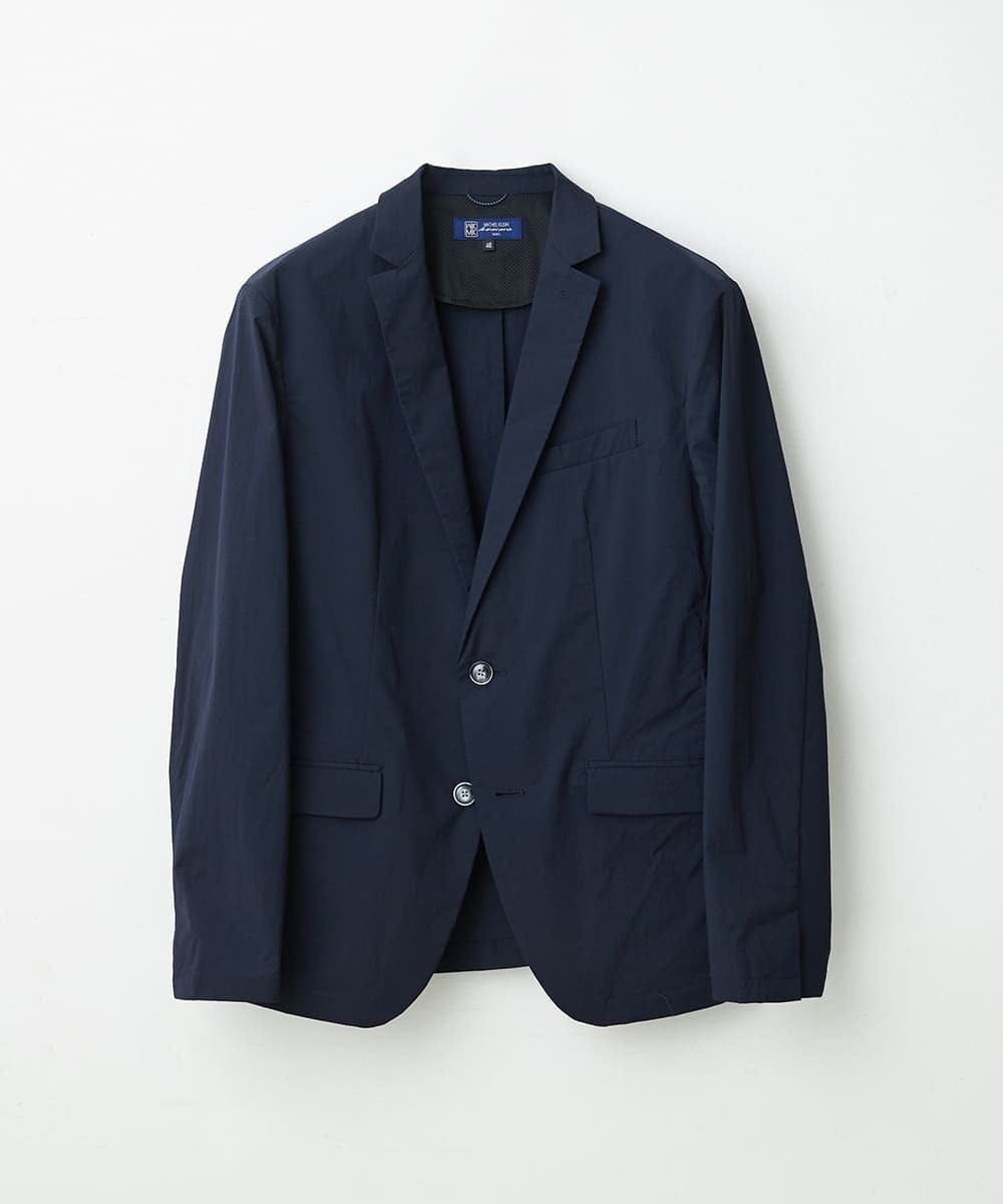 MKCGS76180 MK MICHEL KLEIN HOMME(MKミッシェルクランオム) 【DRY NYLON】 セットアップジャケット ネイビー(57)