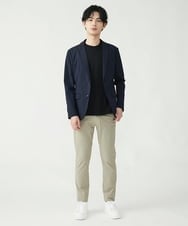 MKCGS76180 MK MICHEL KLEIN HOMME(MKミッシェルクランオム) 【DRY NYLON】 セットアップジャケット ネイビー(57)