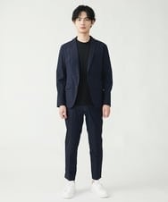 MKCGS76180 MK MICHEL KLEIN HOMME(MKミッシェルクランオム) 【DRY NYLON】 セットアップジャケット ネイビー(57)