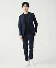 MKCGS76180 MK MICHEL KLEIN HOMME(MKミッシェルクランオム) 【DRY NYLON】 セットアップジャケット ネイビー(57)