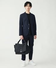 MKCGS76180 MK MICHEL KLEIN HOMME(MKミッシェルクランオム) 【DRY NYLON】 セットアップジャケット ネイビー(57)