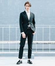 MKCGS76180 MK MICHEL KLEIN HOMME(MKミッシェルクランオム) 【DRY NYLON】 セットアップジャケット ブラック(94)